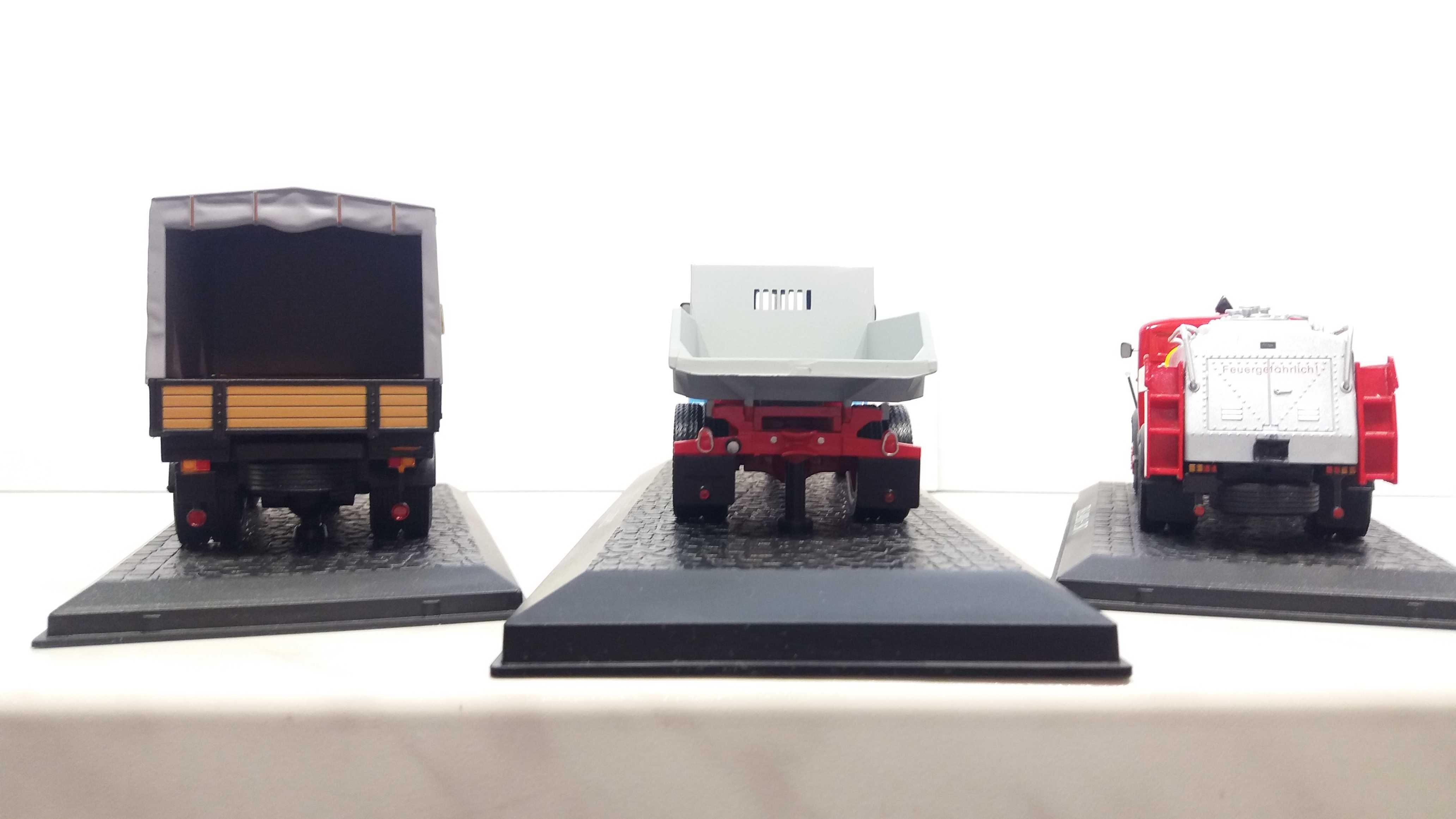 IFA W50L /H 6 Kipper /S 4000-1 SW Minol Kultowe Ciężarówki Skala 1/43