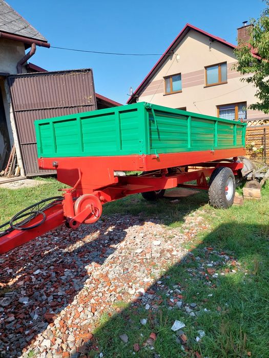 Przyczepa wywrotka jednoosiowa rcw
