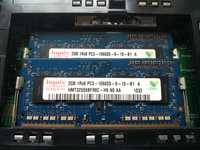 pc3 10600s 9-10-b1 HYNIX SO-DIMM 2x2GB RAM