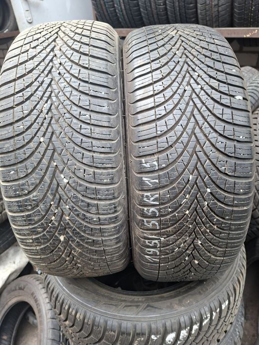 Всесизонка. 195/55/15. Попарно. 3пары. Резина, Шины.