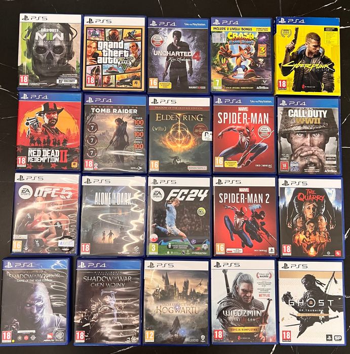 Gry PlayStation 4 i 5
