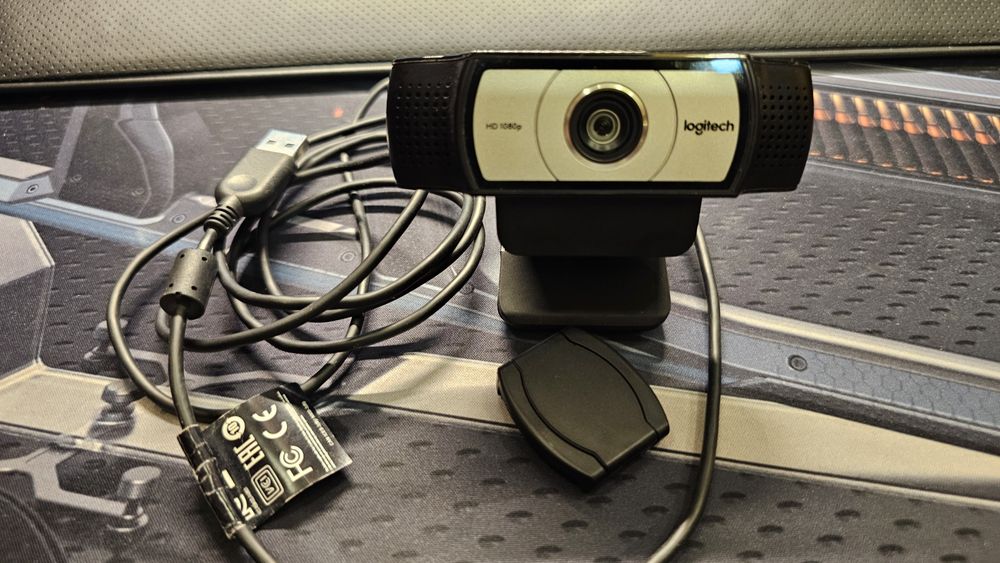 Kamerka Logitech C930c, osłona na obiektyw, stan idealny