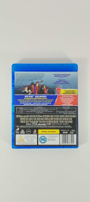 Spider-Man Into The Spider-Verse Blu-ray
