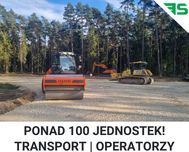 Wynajem Maszyn Budowlanych >100 | Dźwigi Koparki Walce Z/Bez Operatora