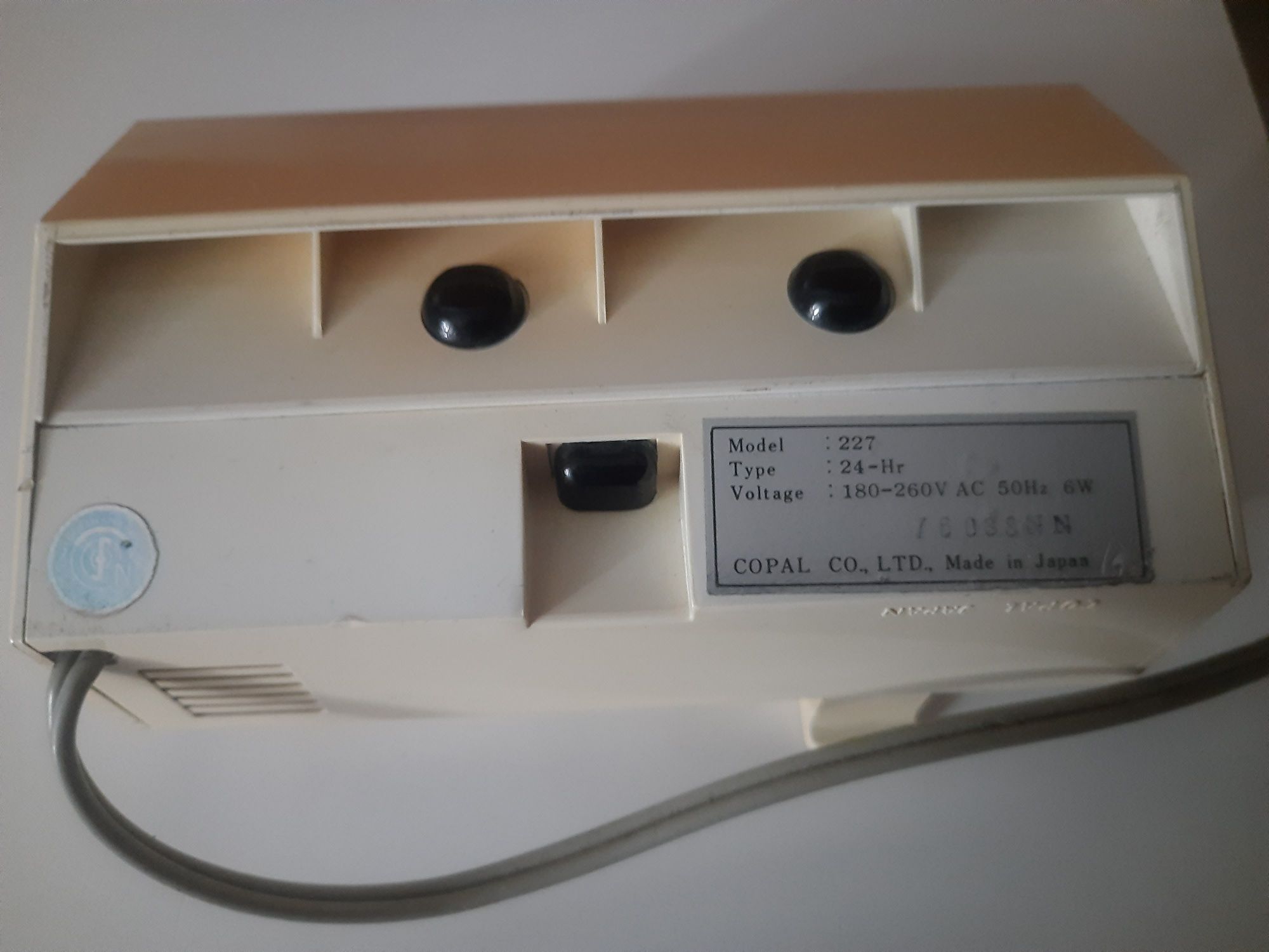 Flip Clock Zegar klapkowy z budzikiem Copal 227