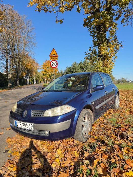 Renault Megane II 2003 1,6 16V, 110 KM, przeb. 16000 km.