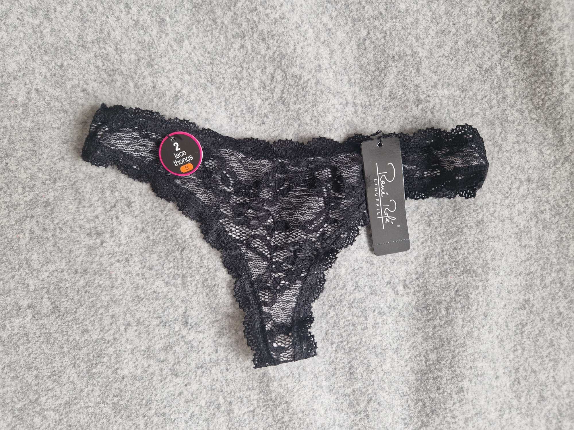 Koronkowe majtki stringi nowe tezenis jessica simpson i inne