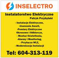 Usługi Elektroinstalacyjne, Elektryk, Montaż PV, Monitoring I Alarmy