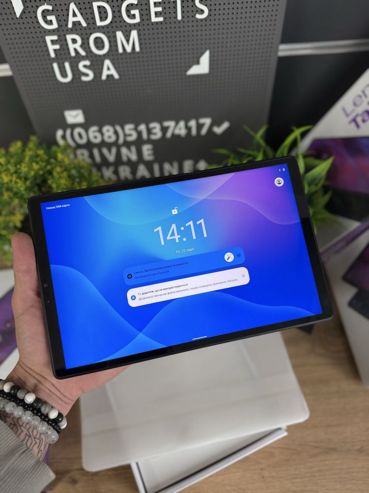 Ігровий планшет Lenovo  Tab 10.1 ” 3/32 GB IPS 8 Ядер Android 12 НОВИЙ