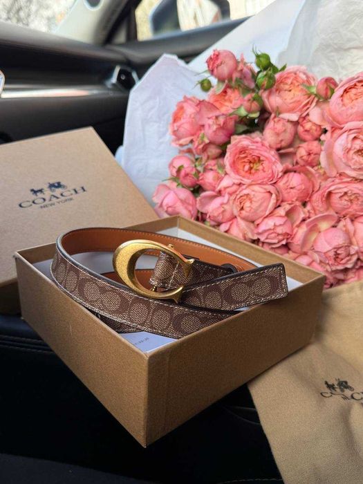 Жіночий ремінь Coach Premium