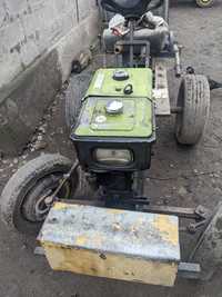 Міні трактор з Мотоблока Зубр Zubr