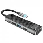USB-хаб Hoco HB23 Type-C USB 3.1 Apple iPhone  MacBook Samsung Xiaomi