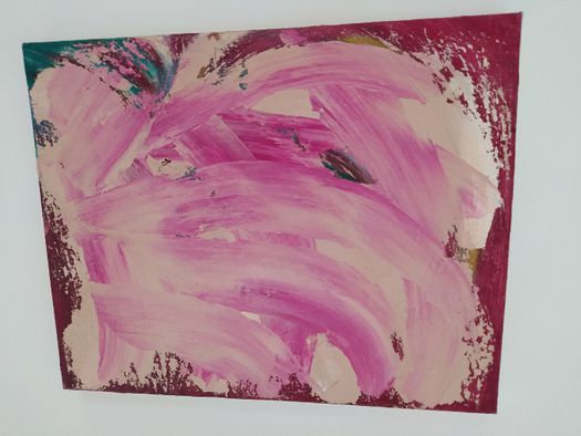 Lote de pinturas originais em tela