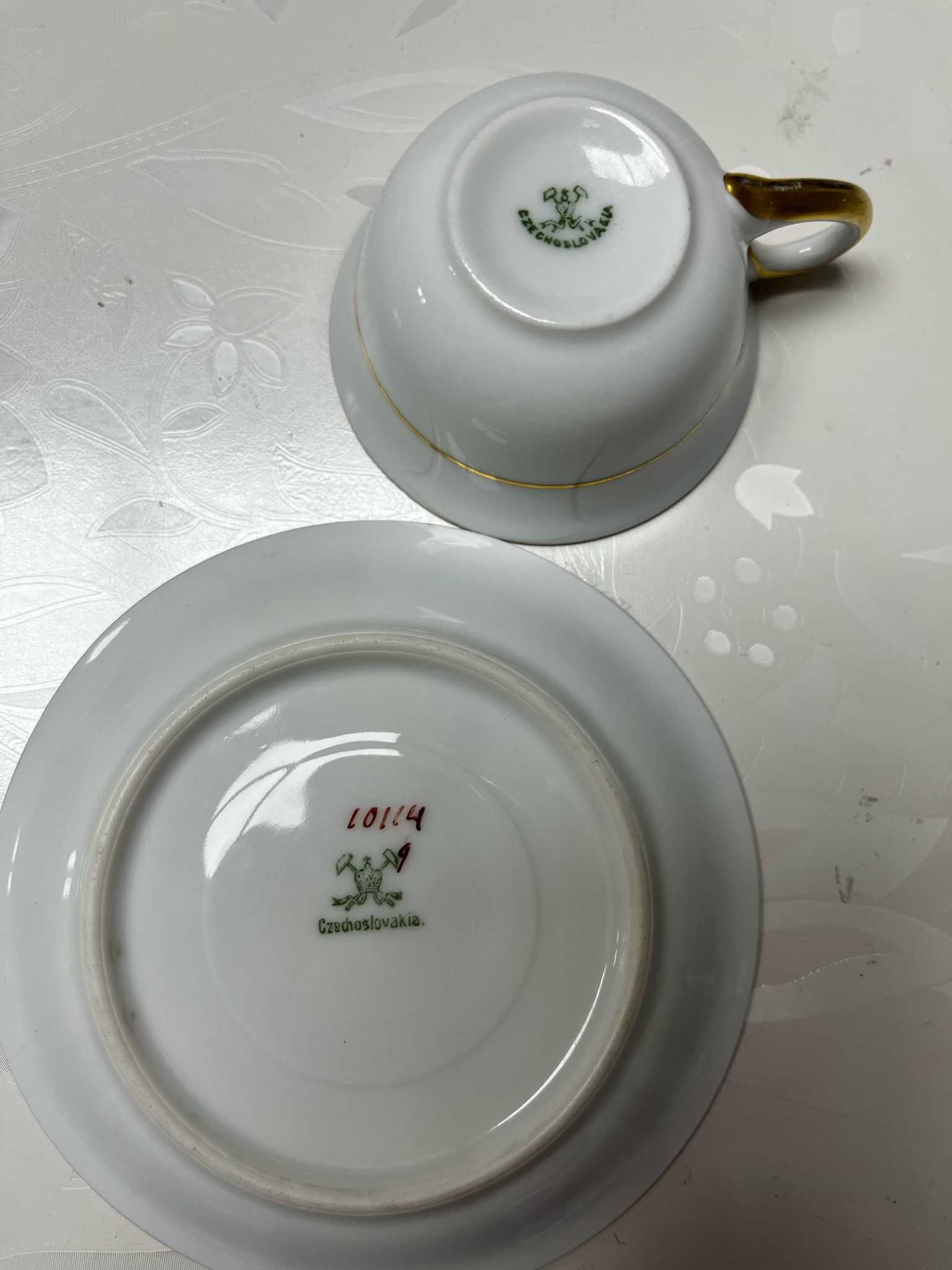 Okazja! Porcelanowa filiżanka Pirkenhammer Czechoslovakia