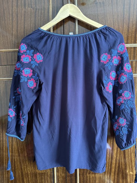 Вишиванка жіноча синя