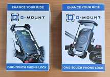 Suporte para telemóvel Q-MOUNT PRO e MAX