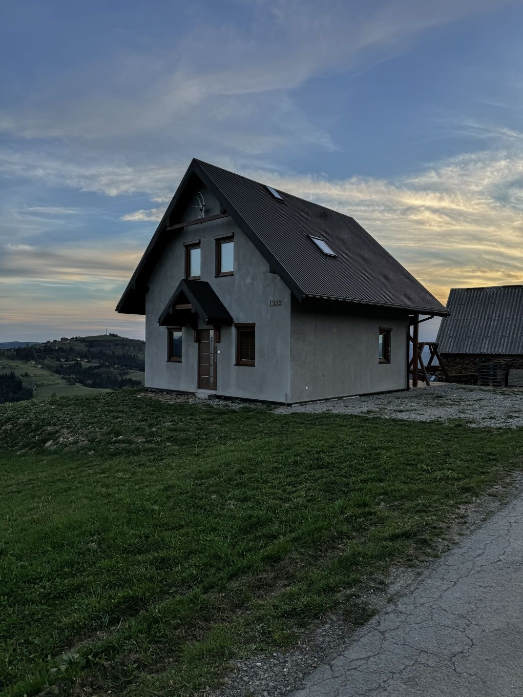 Domek Widokowy Tyniok w górach wynajem Koniaków Istebna Tatry Beskidy