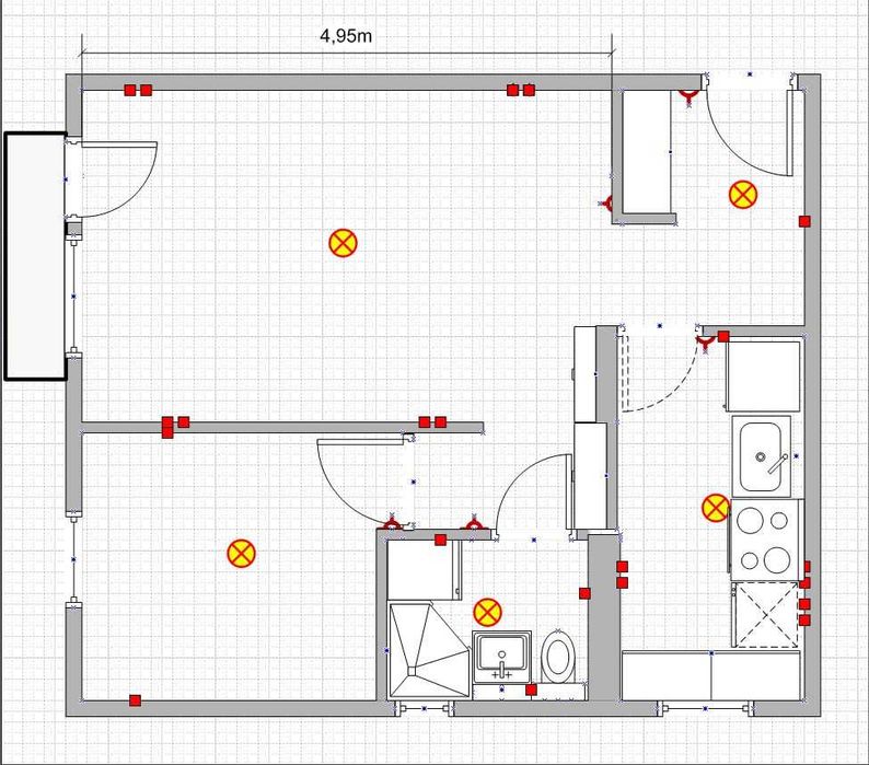 2 pokojowe mieszkanie + kuchnia Powiśle Solec od 1.11 bezpośrednio