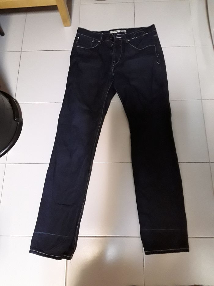 Calças de ganga da Tiffosi Denim Brody tam. 38 em azul escuro