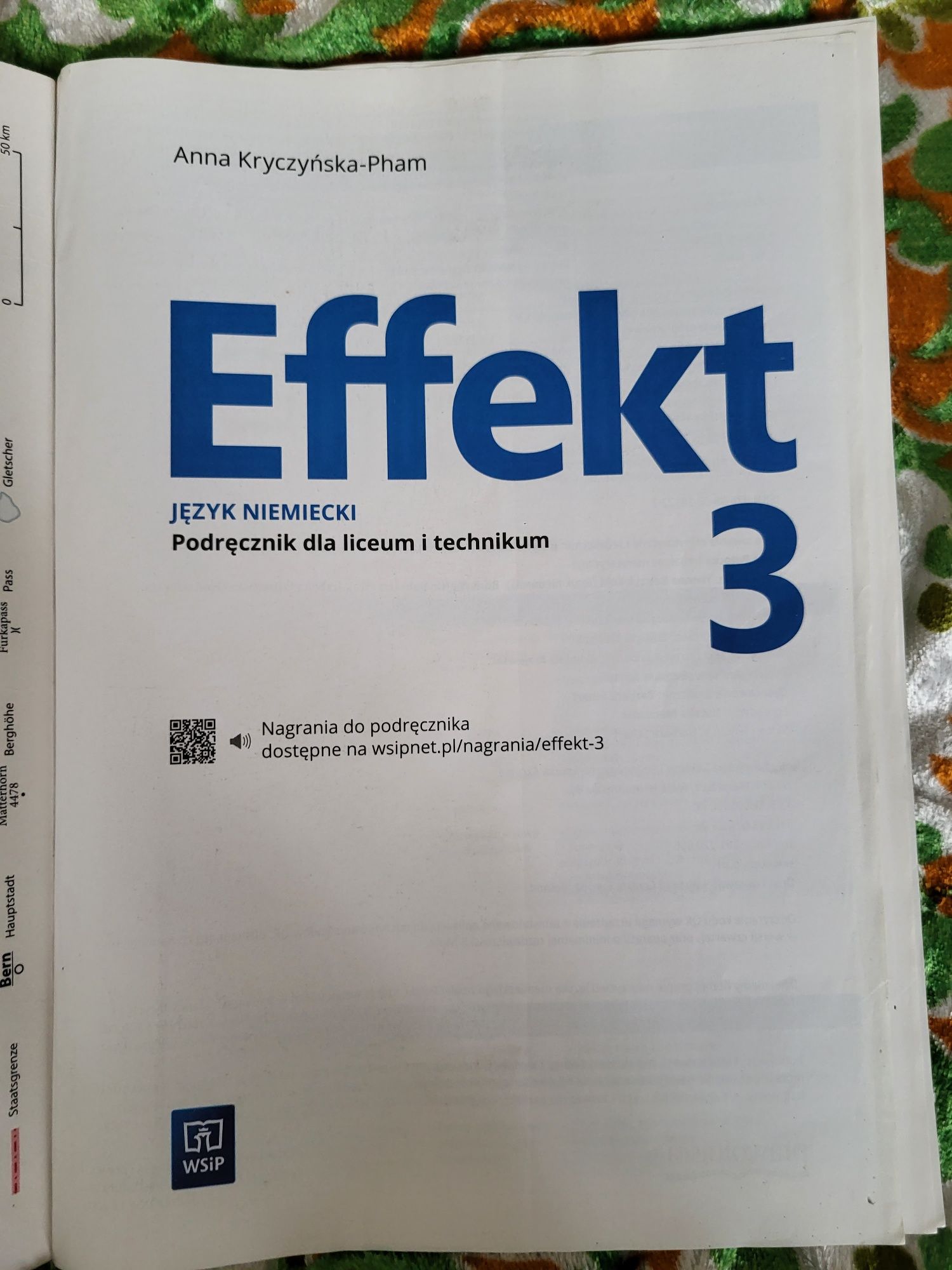 Podręcznik książka Effekt 3 j.niemiecki technikum liceum