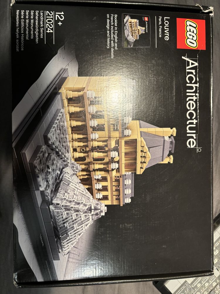 Lego architecture 21024 luwr Paryż