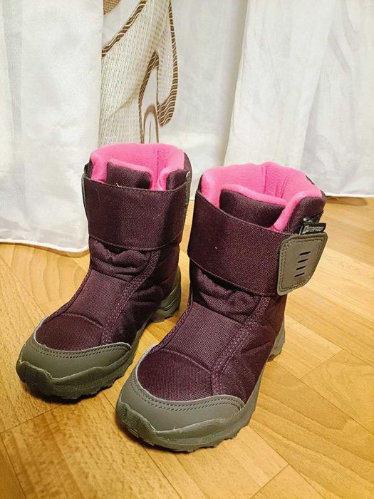 Зимние термо тэрмо сапоги ботинки quechua 28 размер 17,5 cм