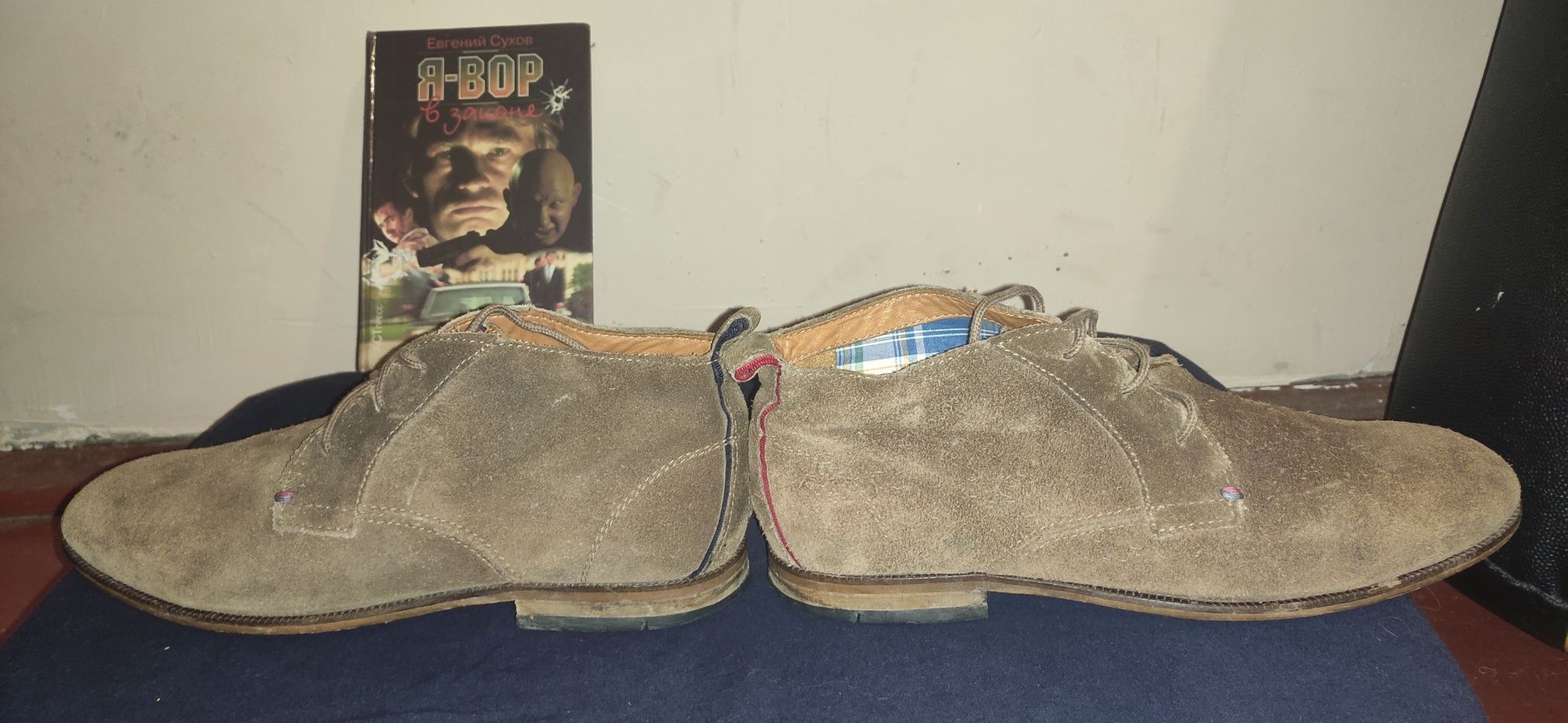 Туфли tommy Hilfiger, размер 40-41 кожанные