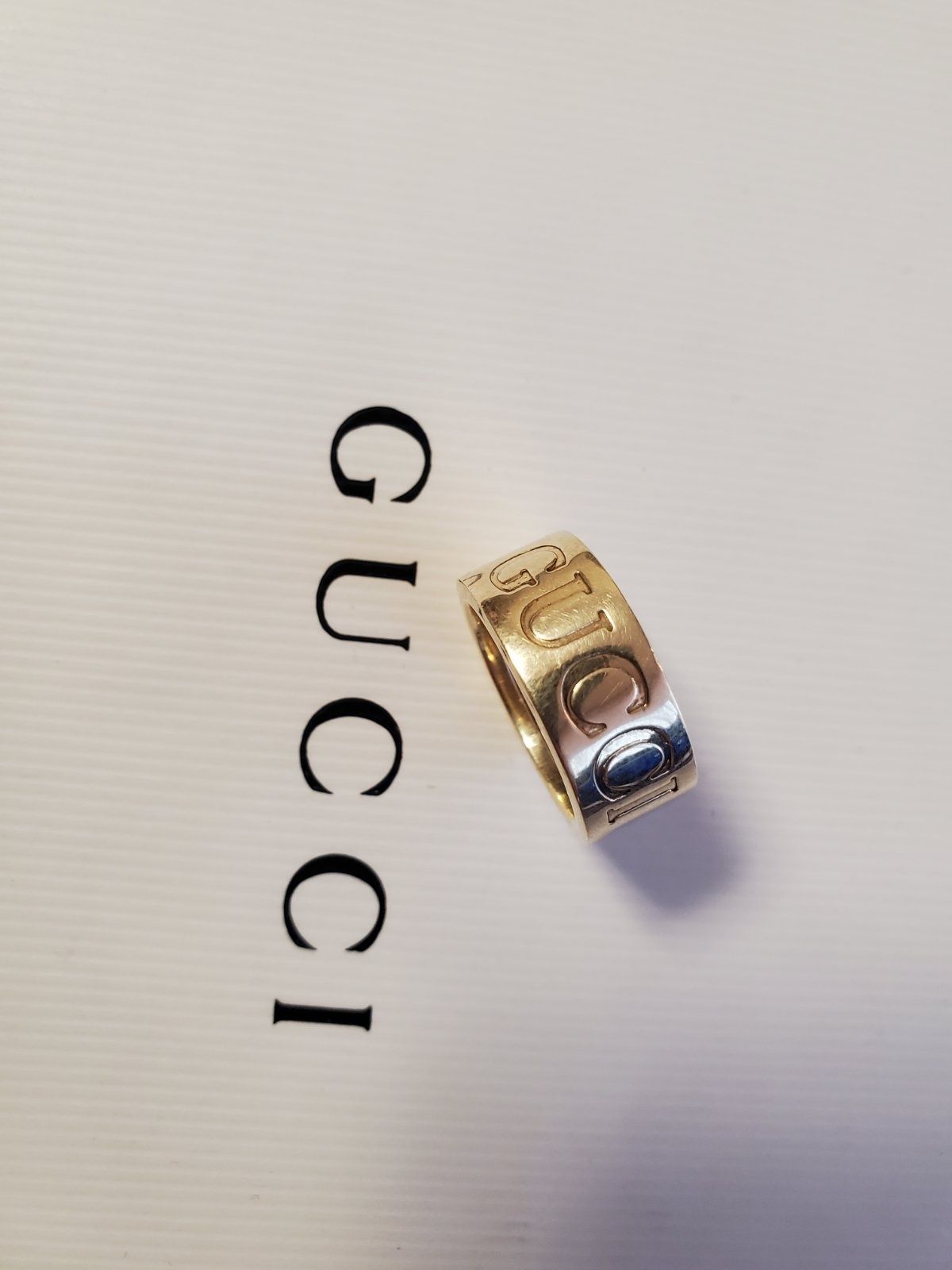 Золотое кольцо Гуччи GUCCI 17р 585