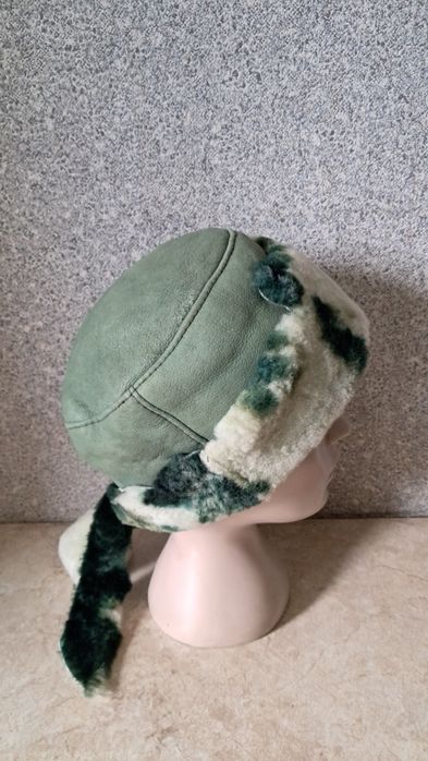 Шапка женская Dogan зимняя натуральная кожа мех