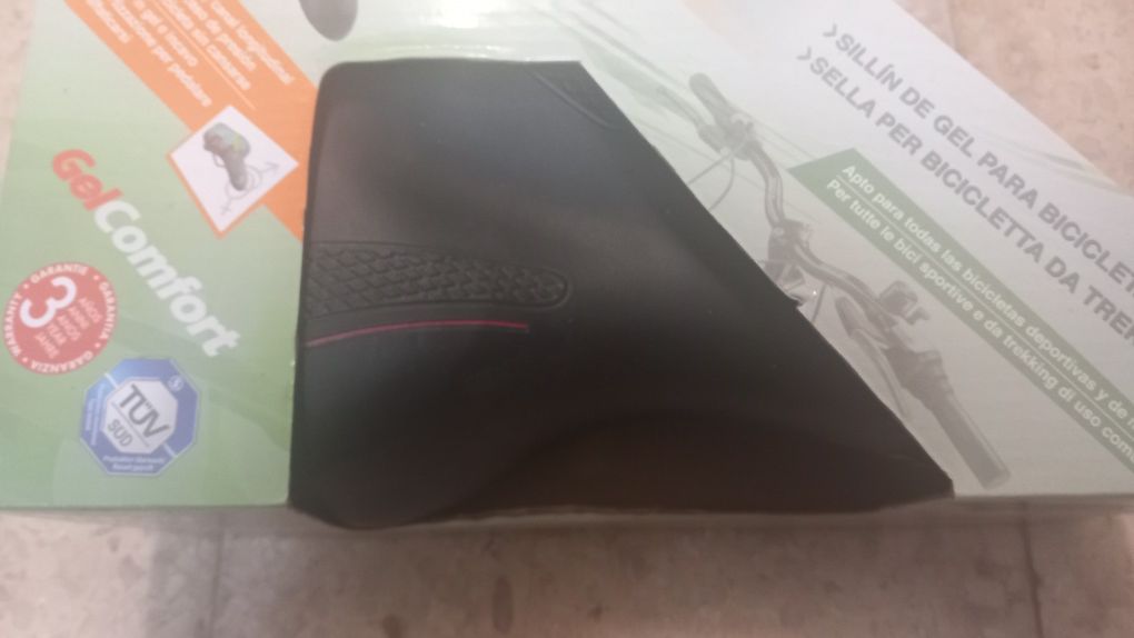 Selim de Gel Crivit Sports – Novo na Embalagem