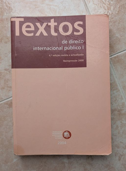 Livros de Direito | Textos de Direito Internacional Público I