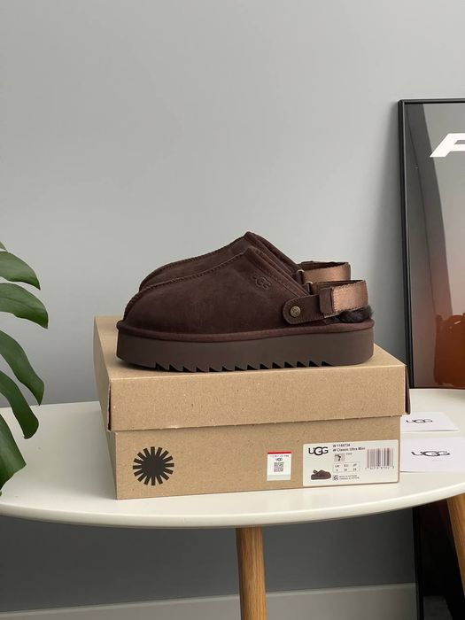 Оригінал UGG Lanah Clog Chocolate Platform