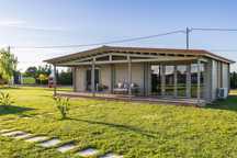Casa de Madeira 60m2 (Pinho Nórdico Maciço)