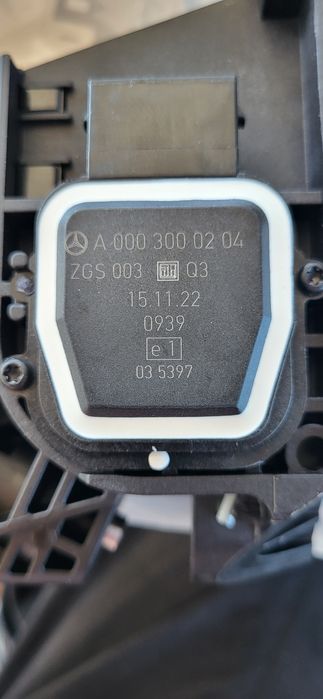 Педаль газу, автобус, А 000 300 02 04, А0003000204, Setra, Mercedes.