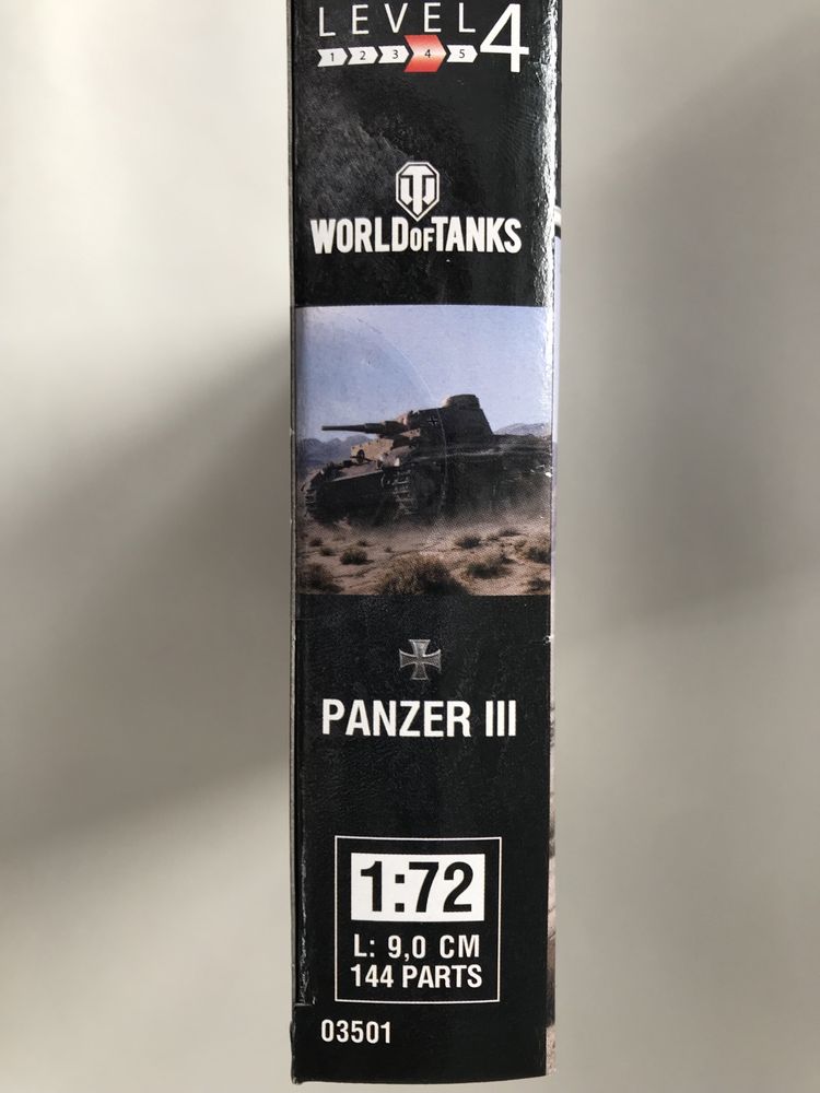 Model do sklejania Revell 03501 czołg Panzer lll World of Tanks