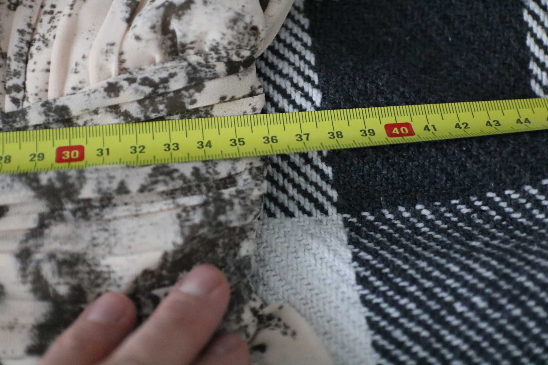 Sukienka długa maxi H&M wężowy wzór r. 36