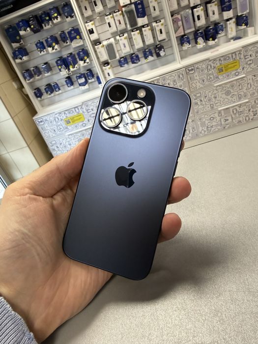 Smartfon Apple Iphone 15 PRO 128Gb Blue 100% kondycja