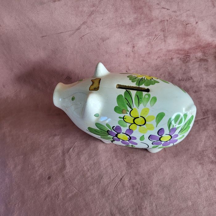 Stara Szwedzka ceramiczna Skarbonka ¹³³