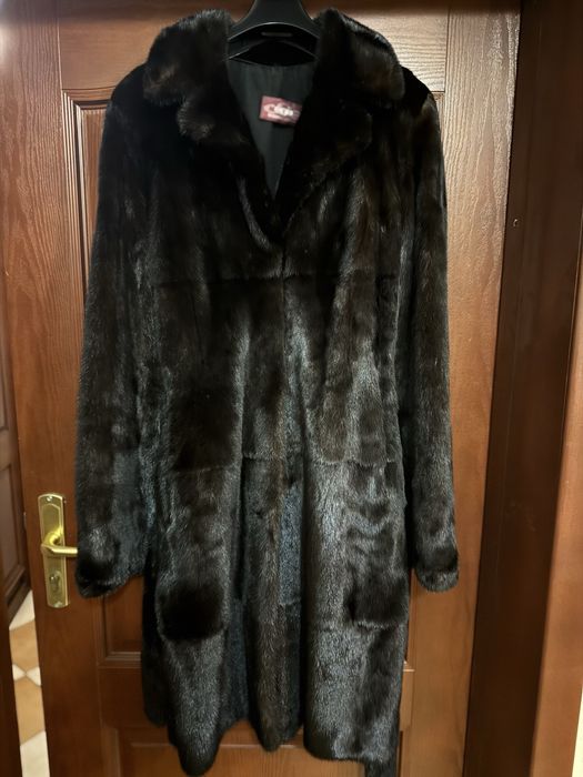 Шуба норкова подовжена