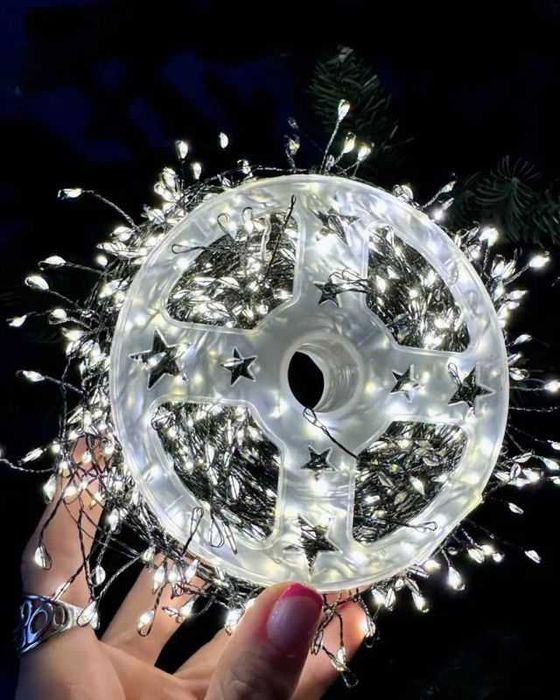 Гірлянда "Хвойна лапа", гірлянда"Мішура" , гірлянда роса феєрверк