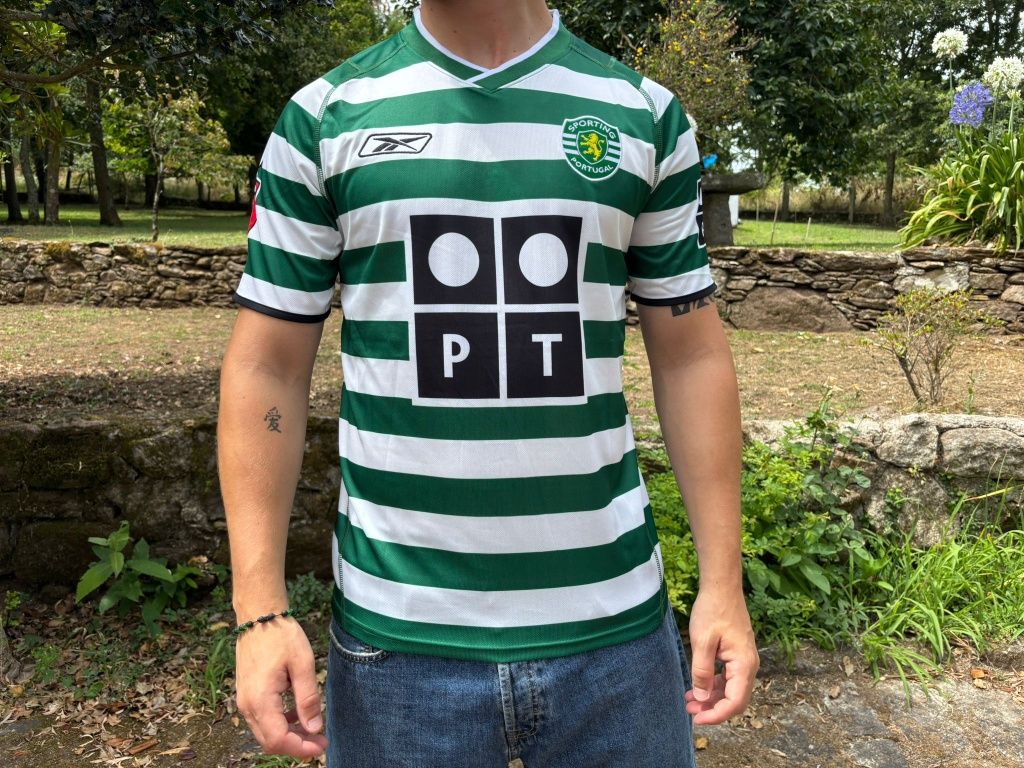 Camisola de futebol retro Sporting