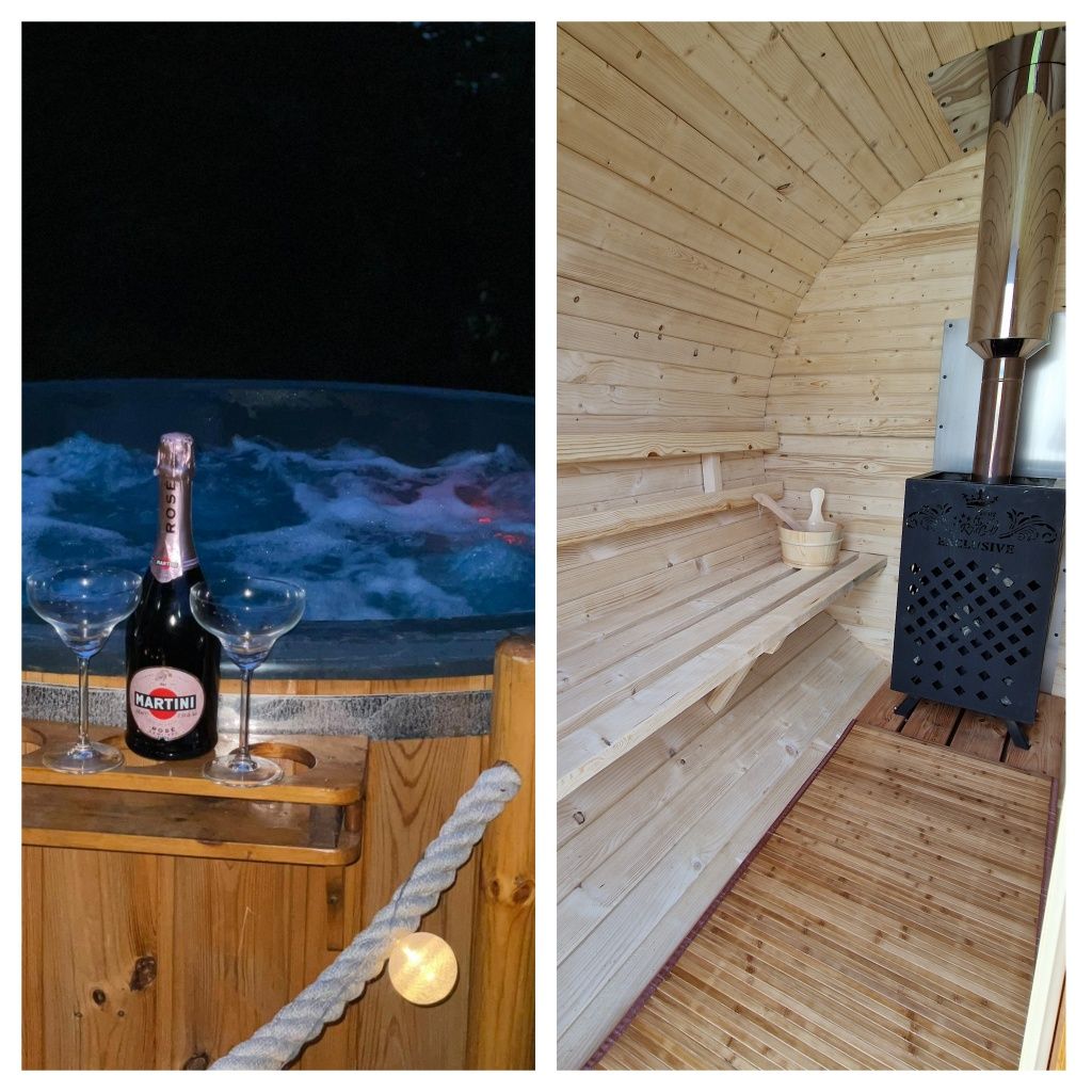 Mobilne SPA Balia & Sauna Bydgoszcz-Łochowo  Jacuzzi Bania wynajem