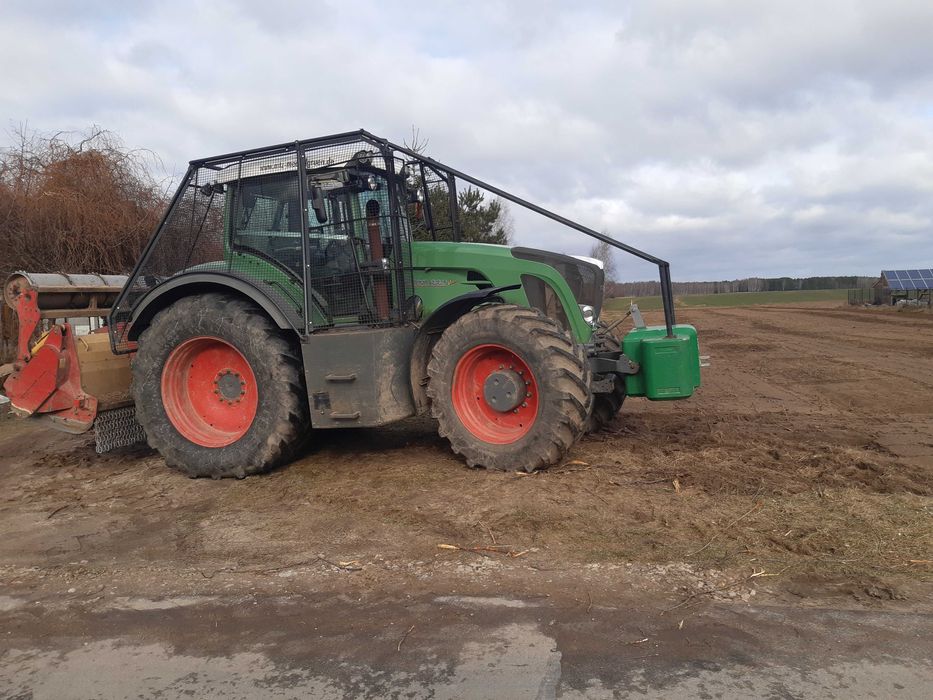Czyszczenie działek, mulczowanie teren, mulczer lesny wglebny