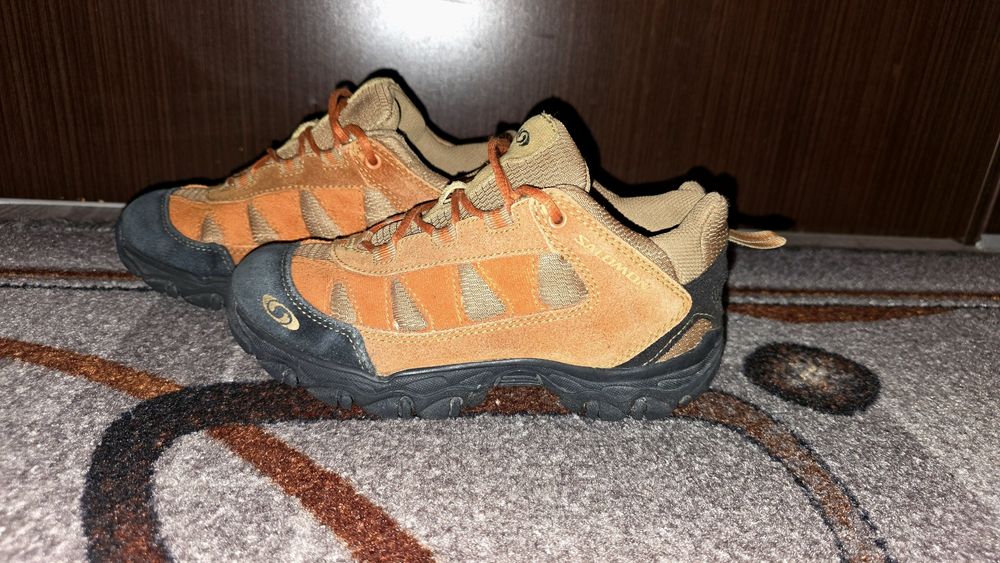 Salomon термо кросівки,черевики.Замша,нубук.