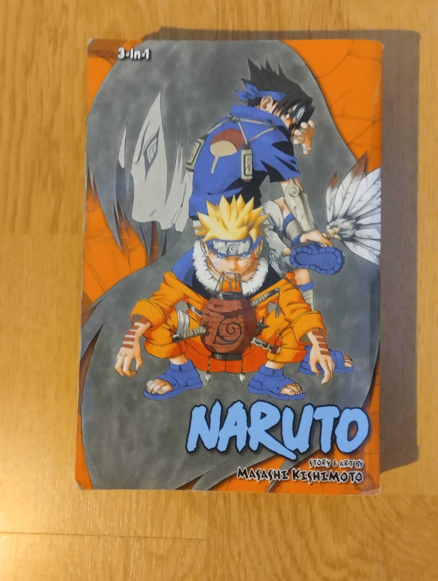 Naruto N.º 7, 8 e 9, Masashi Kishimoto - Livro em inglês