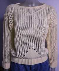 Bluzka sweterkowa damska rozmiar S