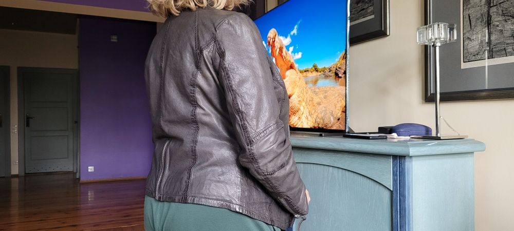 Damska kurtka ze skóry M/L w idealnym stanie