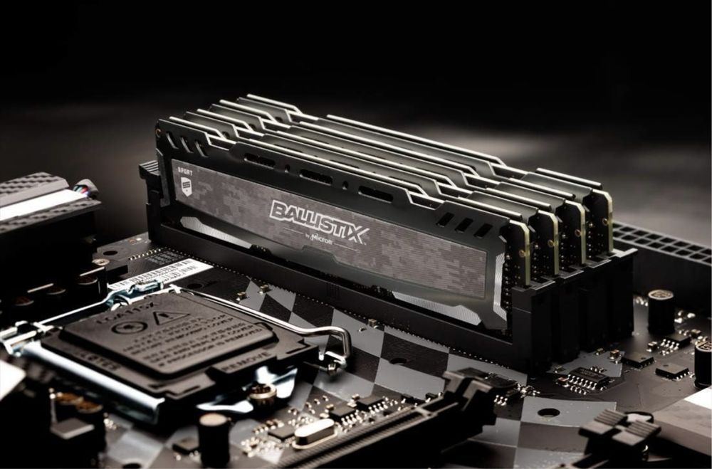 8Gb/16Gb RAM Ballistix Sport LT DDR4 3200mhz CL16