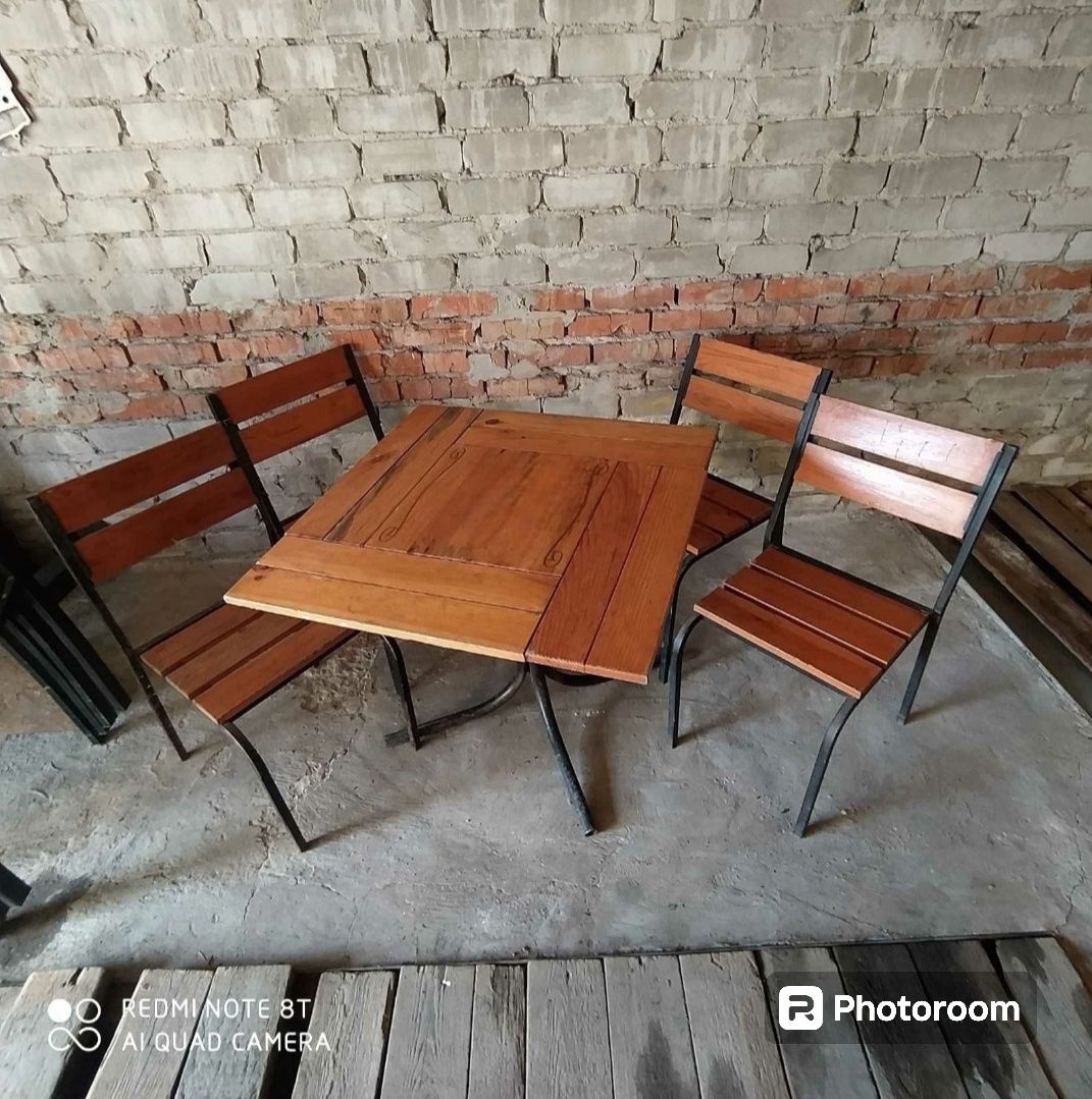 Садові меблі стіл+стільці  розпродаж