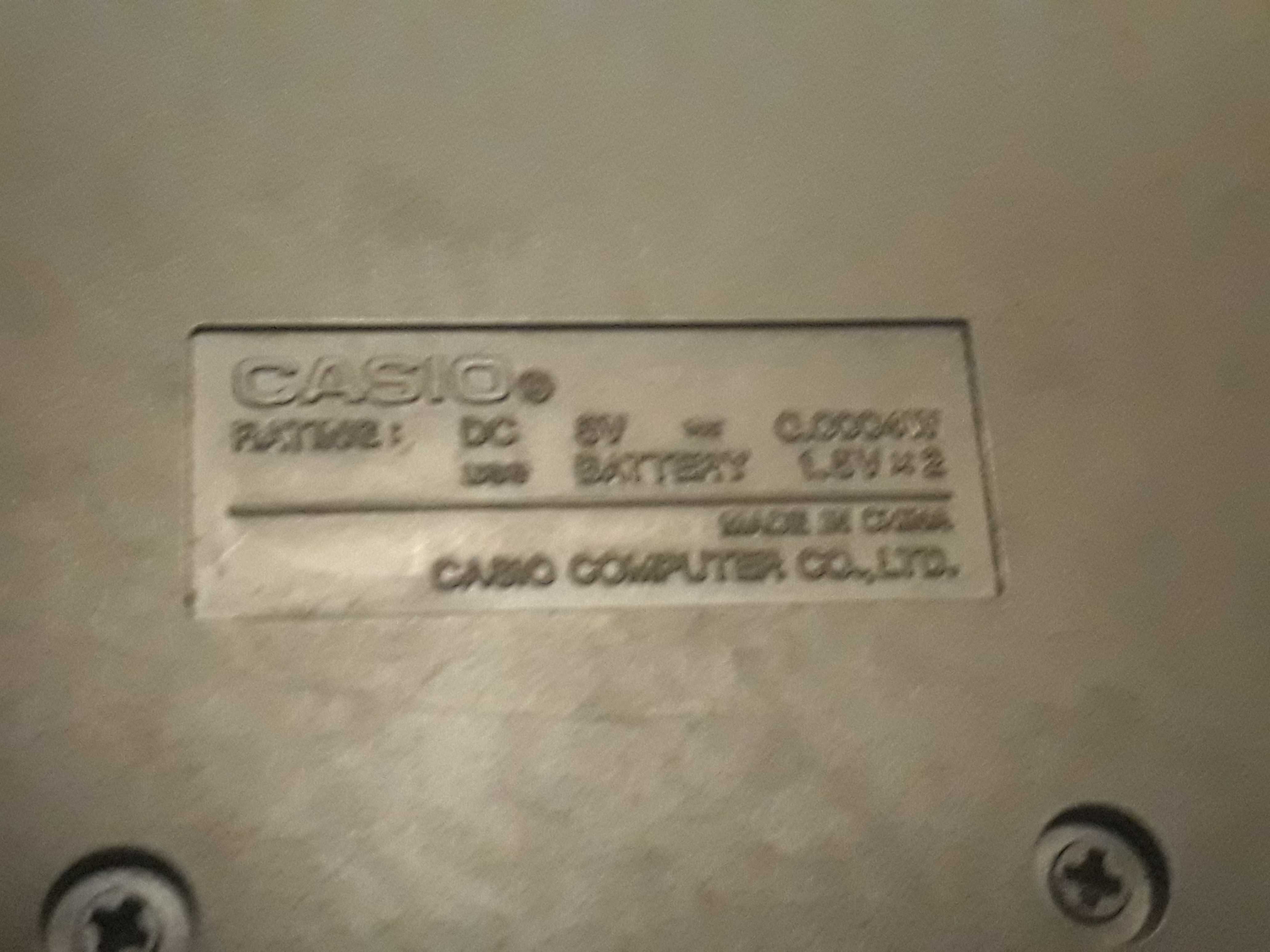 Калькулятор Casio большой винтажный